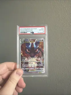 Lucario VSTAR SWSH291 SWSH: Sword & Shield Promo Cards Holo PSA 10 - Image 1