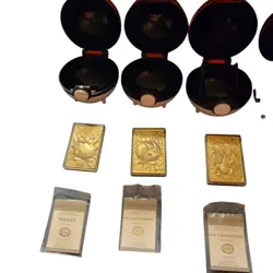 1999 Pokemon Burger King Promotion 23k Gold Plated Cards Full Set of 6 - Image 2