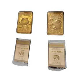 1999 Pokemon Burger King Promotion 23k Gold Plated Cards Full Set of 6 - Image 4