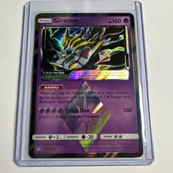 Giratina Prism Star 58/156 Holo Card SM Ultra Prism NM - Image 1