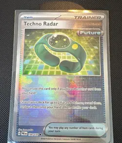Techno Radar (Poke Ball Pattern) 130/131 Holo NM Pokemon Card - Image 1