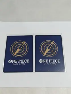 One Piece 2x Monkey.D.Luffy P-075 Promo - One Piece English Card PRB-02 - Image 2