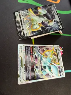 Arceus V 122/172 And Arceus VSTAR 123/172 Brilliant Stars Metal Promo 2 Card lot - Image 3