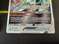 Arceus V 122/172 And Arceus VSTAR 123/172 Brilliant Stars Metal Promo 2 Card lot - Image 4