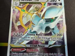 Arceus V 122/172 And Arceus VSTAR 123/172 Brilliant Stars Metal Promo 2 Card lot - Image 5