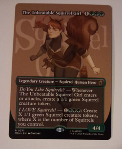 The Unbeatable Squirrel Girl NM Marvel Super Heroes MTG MAGIC THE GATHERING - Image 1