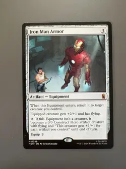 Iron Man Armor 248 Mythic Marvel Super Heroes Magic: The Gathering MTG - Image 1