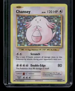 Chansey 70/108 Holo Rare Evolutions Pokemon Holo Near Mint - Image 1
