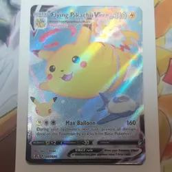 Pokemon Flying Pikachu VMAX 007/025 Celebrations Ultra Rare Holo English 310 HP - Image 3