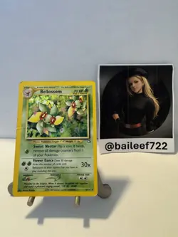 Bellossom 3/111 - Vintage - Neo Genesis Holo - Atsuko Nishida - Cute Pokemon! - Image 1