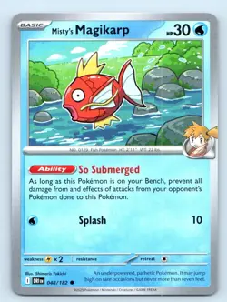 Misty's Magikarp 048/182 Common Destined Rivals Pokemon Near Mint - Image 1