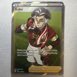 Pokemon TCG Kabu 186/189 Darkness Ablaze Ultra Rare Holo Full Art FA - Image 1