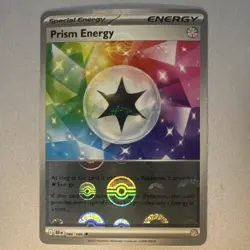 Pokemon TCG Prism Energy 086/086 Sv: Black Bolt Special Energy Holo English - Image 1