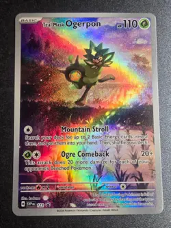 Teal Mask Ogerpon 123 NM Scarlet & Violet Promo Holo Promo Pokemon - Image 1