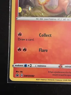 Charmander SWSH092 Holo Promo - SWSH: Black Star Promos - Pokemon TCG - NM - Image 2