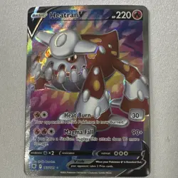 Pokemon TCG Heatran V 165/189 Astral Radiance Ultra Rare Holo FA English - Image 1