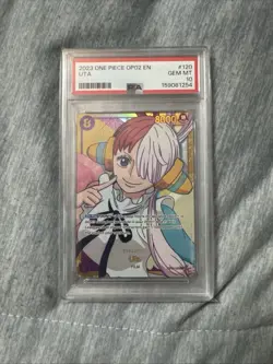 PSA 10 Uta 120 One Piece Op02 Paramount War One Piece 2023 - Image 1