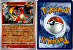Pokemon - Charmeleon 008/091 Paldean Fates Uncommon Reverse Holo Near Mint ENG - Image 3