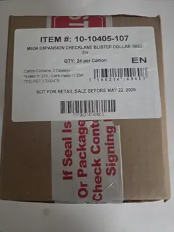 Pokemon TCG Mega Evolution Chaos Rising ME04 Checklane Blister Sealed - Image 1