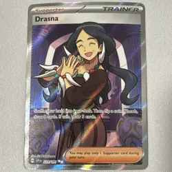 Pokemon TCG Drasna 231/191 Surging Sparks Ultra Rare Holo Full Art Eng - Image 1