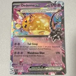 Pokemon TCG Dedenne ex 093/193 Paldea Evolved Double Rare Holo Eng 170 HP - Image 1