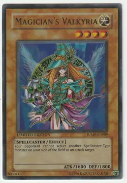 Magician's Valkyria - JUMP-EN009 - Ultra Rare - Limited Edition Yugioh NM - Image 1