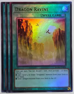 Yugioh x3 Dragon Ravine BLGG-EN106 Ultra Rare 1st Edition - Image 1