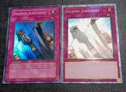 Yugioh! Solemn Judgment - PCR - Solemn Judgment - Super - RP01 - Image 1