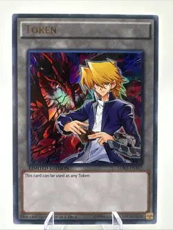 Yu-Gi-Oh! TCG Token Legendary Decks II LDK2-ENT03 Limited Edition Ultra Rare - Image 1