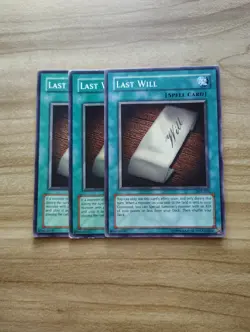 Yu-Gi-Oh! - Last Will 3X - Full Playset - Image 1