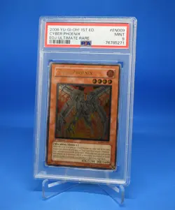 Yu-Gi-Oh! Cyber Phoenix [EOJ-EN009] Ultimate Rare 1st Ed PSA 9 - Image 1
