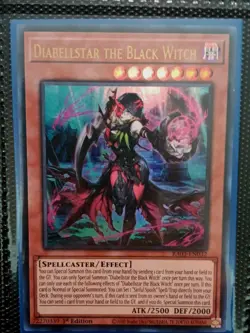 Yugioh! Diabellstar the Black Witch - Ultra Rare- RA03-EN032 - NM - Image 1
