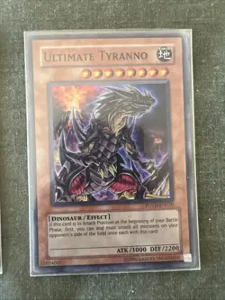 Yu-Gi-Oh! TCG Ultimate Tyranno POTD-EN020 1st Edition Ultimate Rare & Unlimited - Image 2