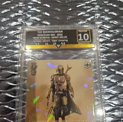 The Mandalorian DSW/S104-002 RR - Disney 100 Weiss Schwarz graded 10 - Image 2