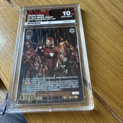 Weiss Schwarz Prem Marvel Iron Man “I am Iron Man” MAR/SE40-018IFP ACE 10 - Image 1