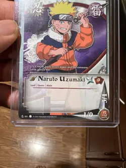 Lot Of 8 Naruto N-001 2006 ALL First Edition Path To Hokage English Rookie Cards - Image 2
