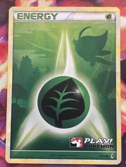 Grass Energy - 88/95 - Pokemon Call of Legends Holo Card Play! Promo NM - Image 1