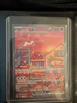 Mew ex 053 SV: Scarlet & Violet Promo Cards Holo Full Art Promo English 180HP - Image 1