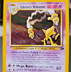 Sabrina's Alakazam 16/132 Gym Challenge Holo - LP/MP Pokemon CCG Card - Image 4