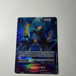 Bandai Vinsmoke Niji One Piece CCG Character OP06-065 6000 Foil Card - Image 1