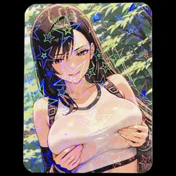 Custom Tifa Lockhart • Goddess Story / Final Fantasy VII Card (Anime) - Image 2