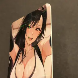 Custom Tifa Lockhart • Goddess Story / Final Fantasy VII Card (Anime) - Image 4