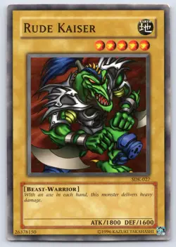 Rude Kaiser SDK-027 Starter Deck: Kaiba Yu-Gi-Oh MP - Image 1