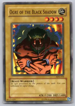 Ogre of the Black Shadow SDK-019 Starter Deck: Kaiba Yu-Gi-Oh MP - Image 1