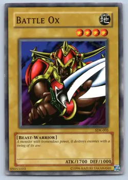 Battle Ox SDK-005 Starter Deck: Kaiba Yu-Gi-Oh MP - Image 1