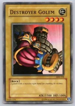 Destroyer Golem SDK-028 Starter Deck: Kaiba Yu-Gi-Oh MP - Image 1