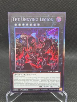 COLLECTORS RARE Yu-Gi-Oh! The Undying Legion MZMU-EN006 MAZE 1st Ed Konami - Image 1