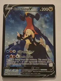 Garchomp V TG23/TG30 Astral Radiance Trainer Gallery Holo Ultra Rare - Image 1