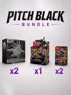 PITCH BLACK 2x Pokemon Center ETB, 2x Booster Bundle, 1x Booster Box PRESALE ✅ - Image 1