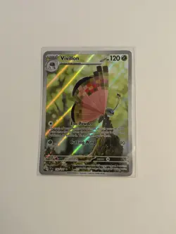 Pokemon TCG - Vivillon Illustration Rare - Surging Sparks - 193/191 - Near Mint - Image 1
